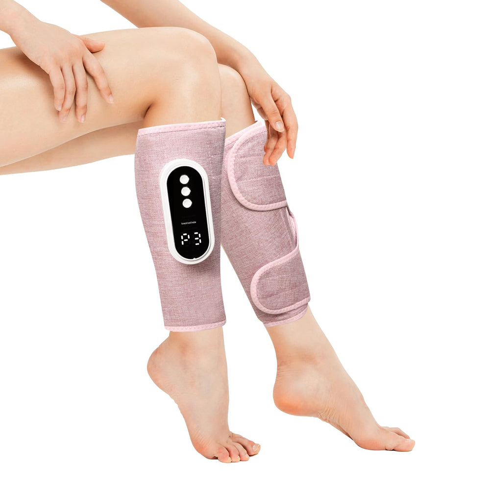 hlpsionlp air compression leg massager pink calf focus for improved circulation at home