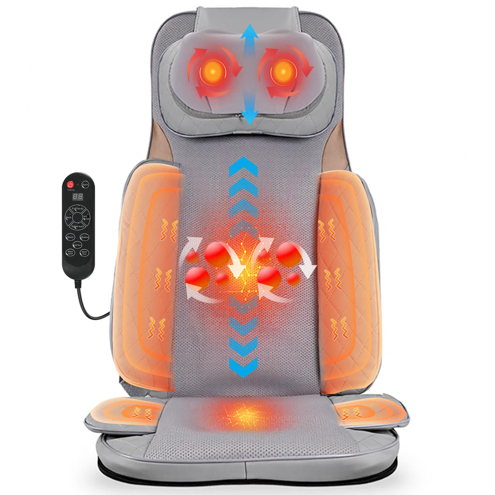 hlthsky back massager with 4D kneading for deep relief