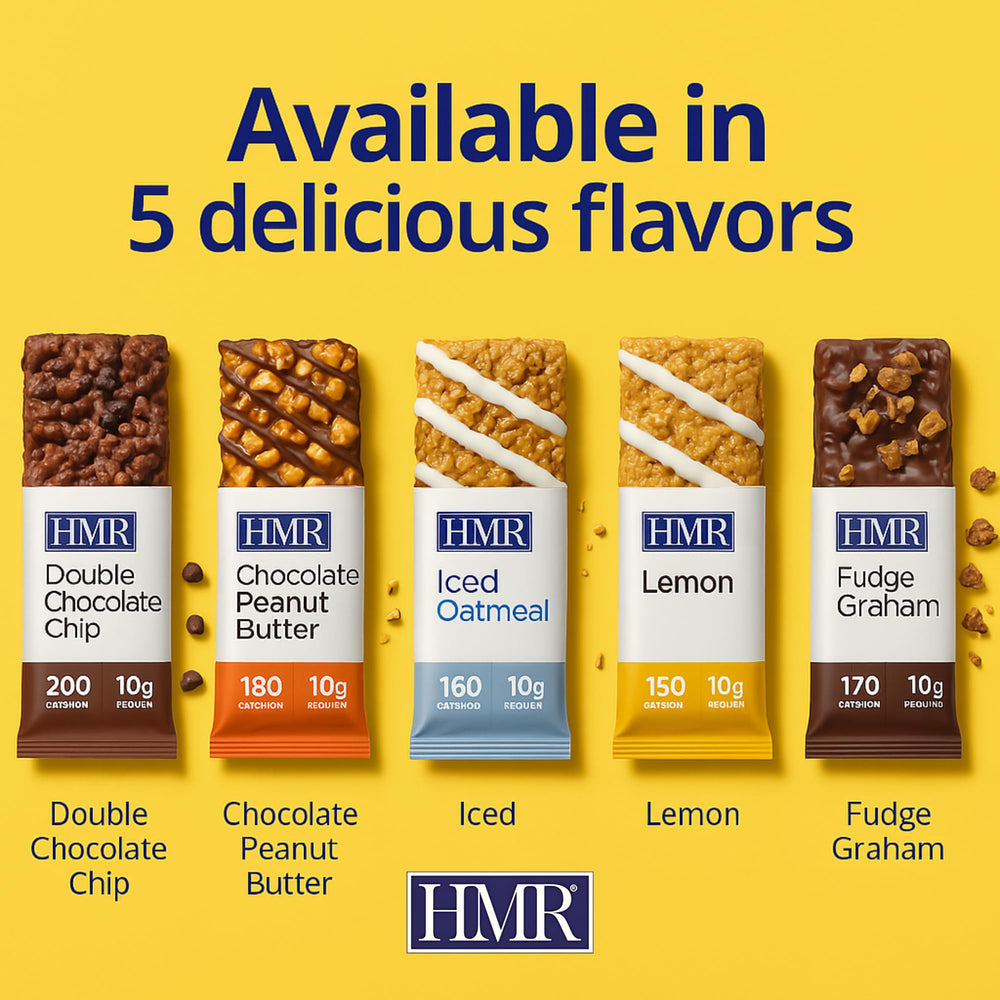 HMR Lemon Bar post-workout refresh with citrus flavor and protein