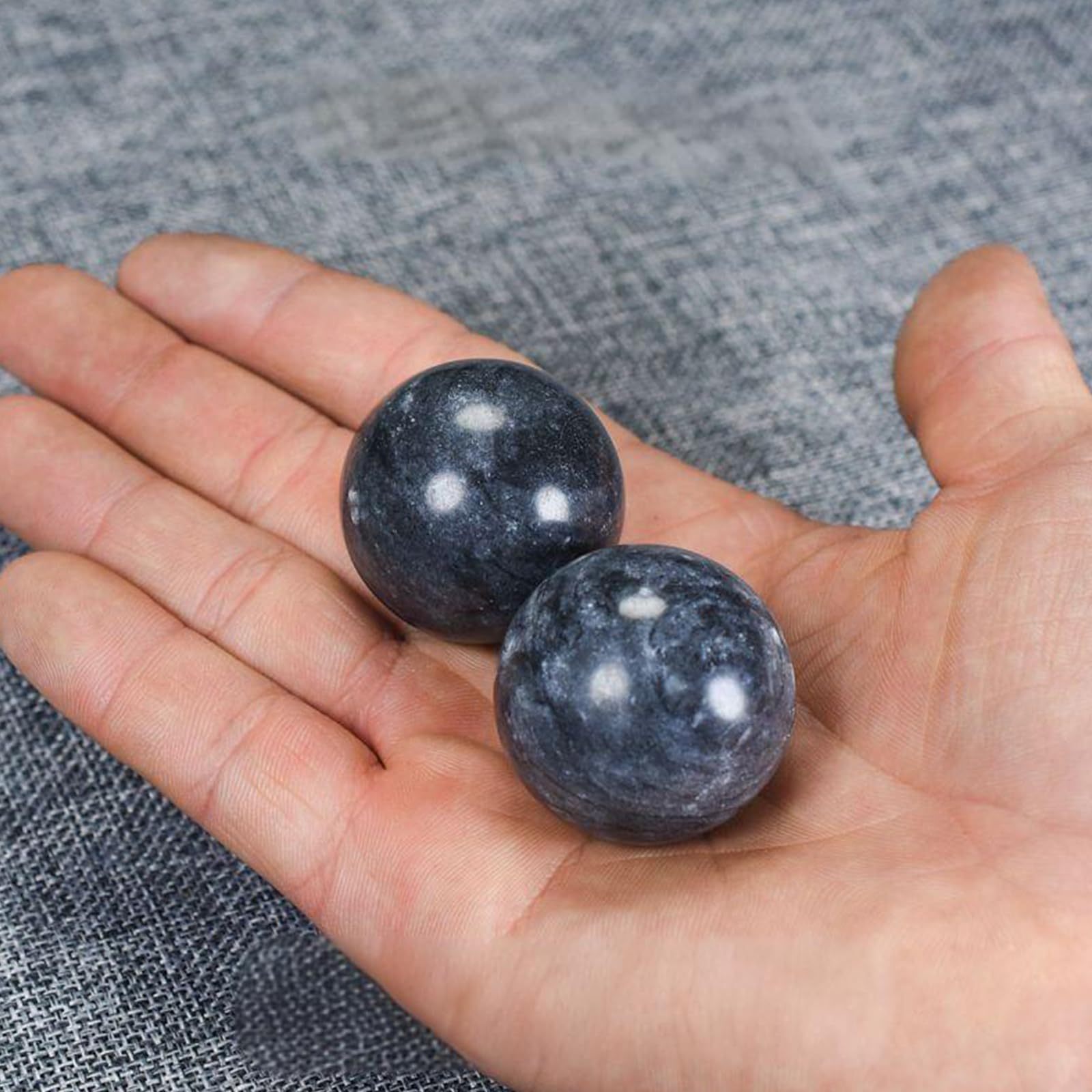 Bolas Baoding Hmsddan, diseño tradicional para meditación y concentración.