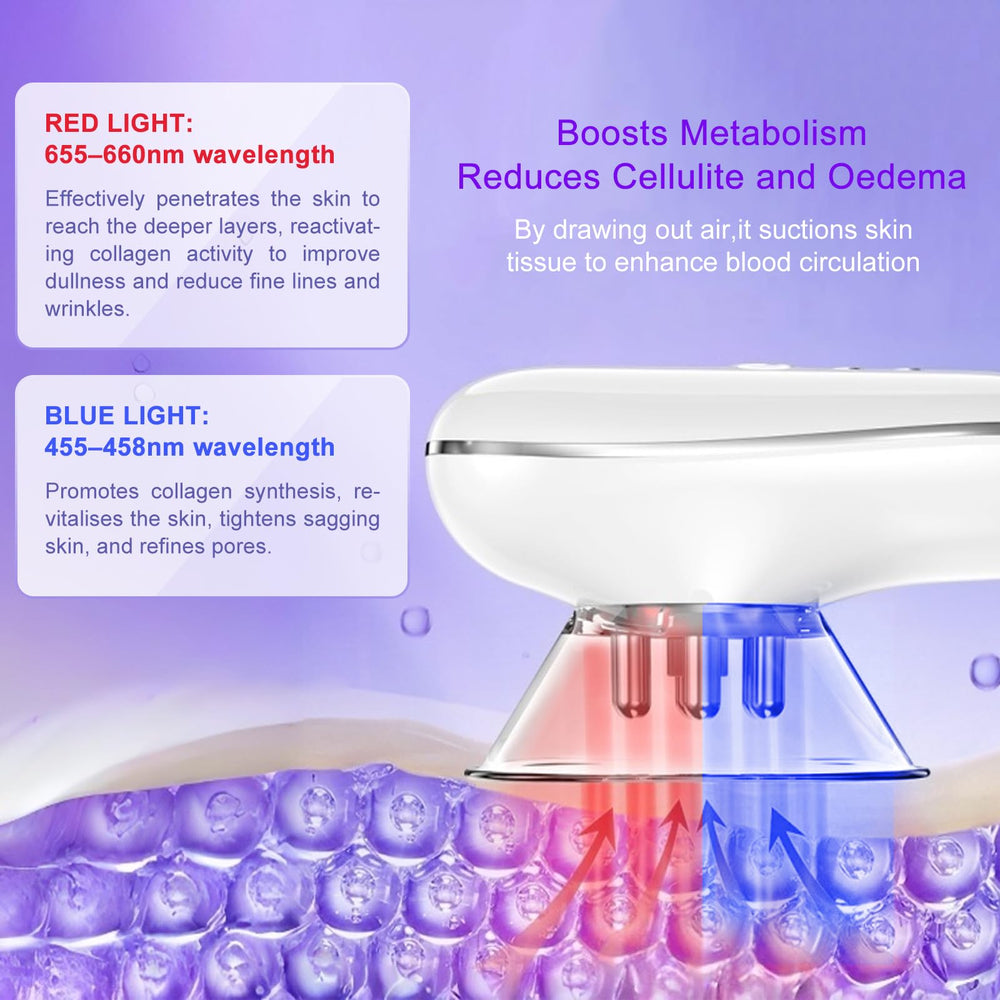 HNSYDZSW massager for thighs with large suction cup for efficient treatment.