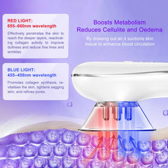 HNSYDZSW massager for thighs with large suction cup for efficient treatment.