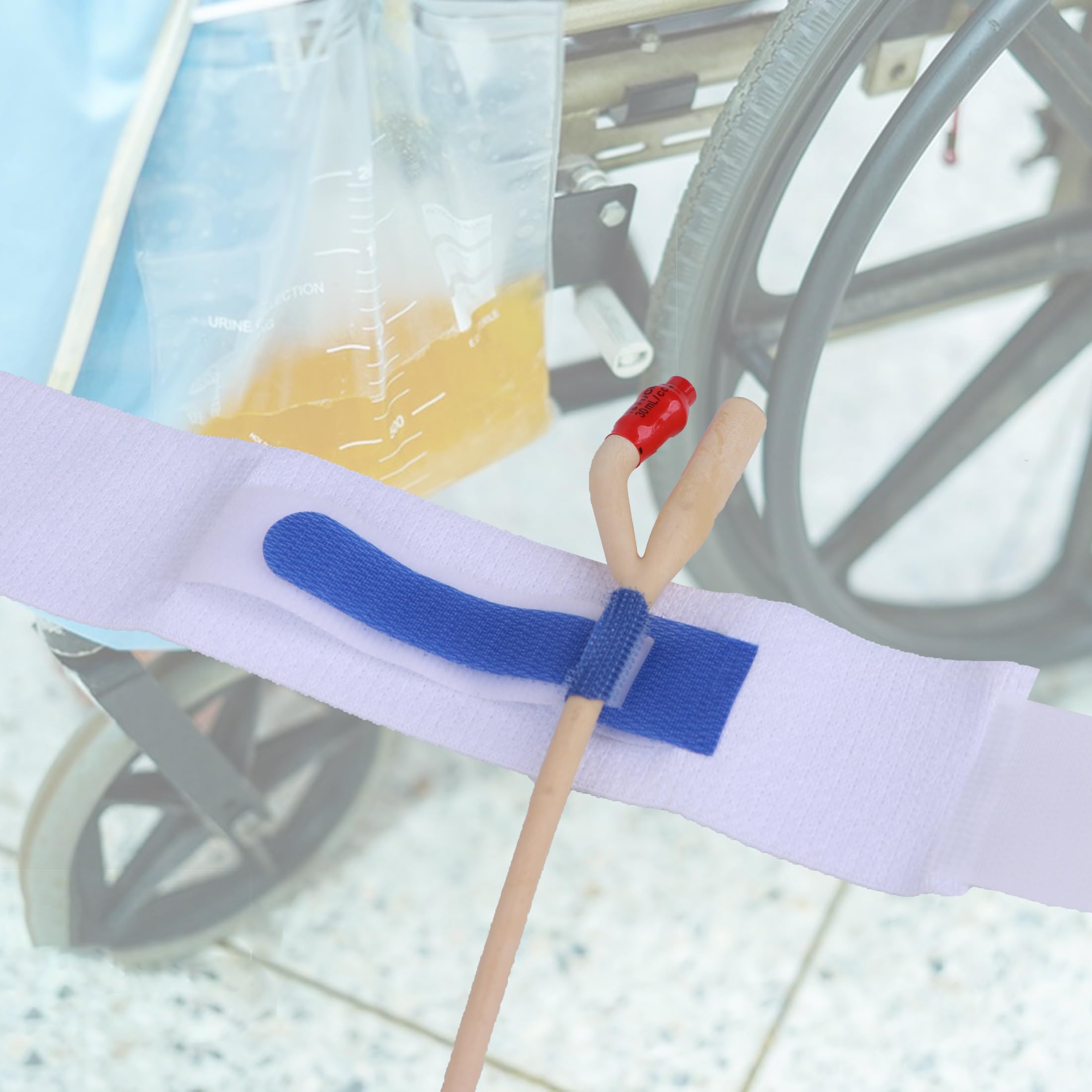 Hnymzwo 23-inch leg strap demonstrates length and flexibility.