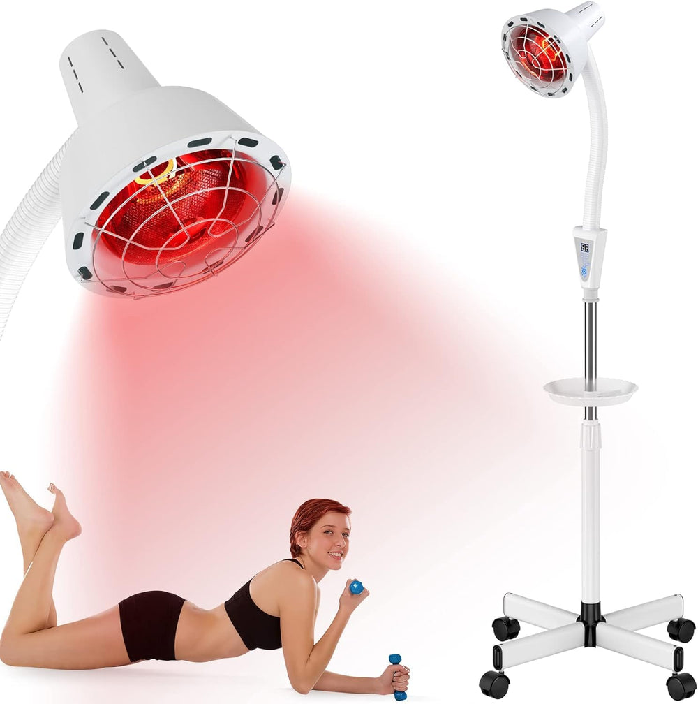 Hoakya compact infrared lamp suitable for small living spaces.