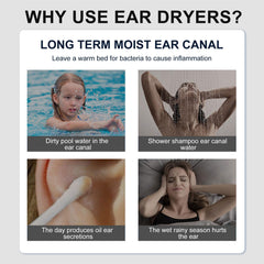 Hobcoyrs ear-drier warm-air action emphasizes gentle moisture evaporation.