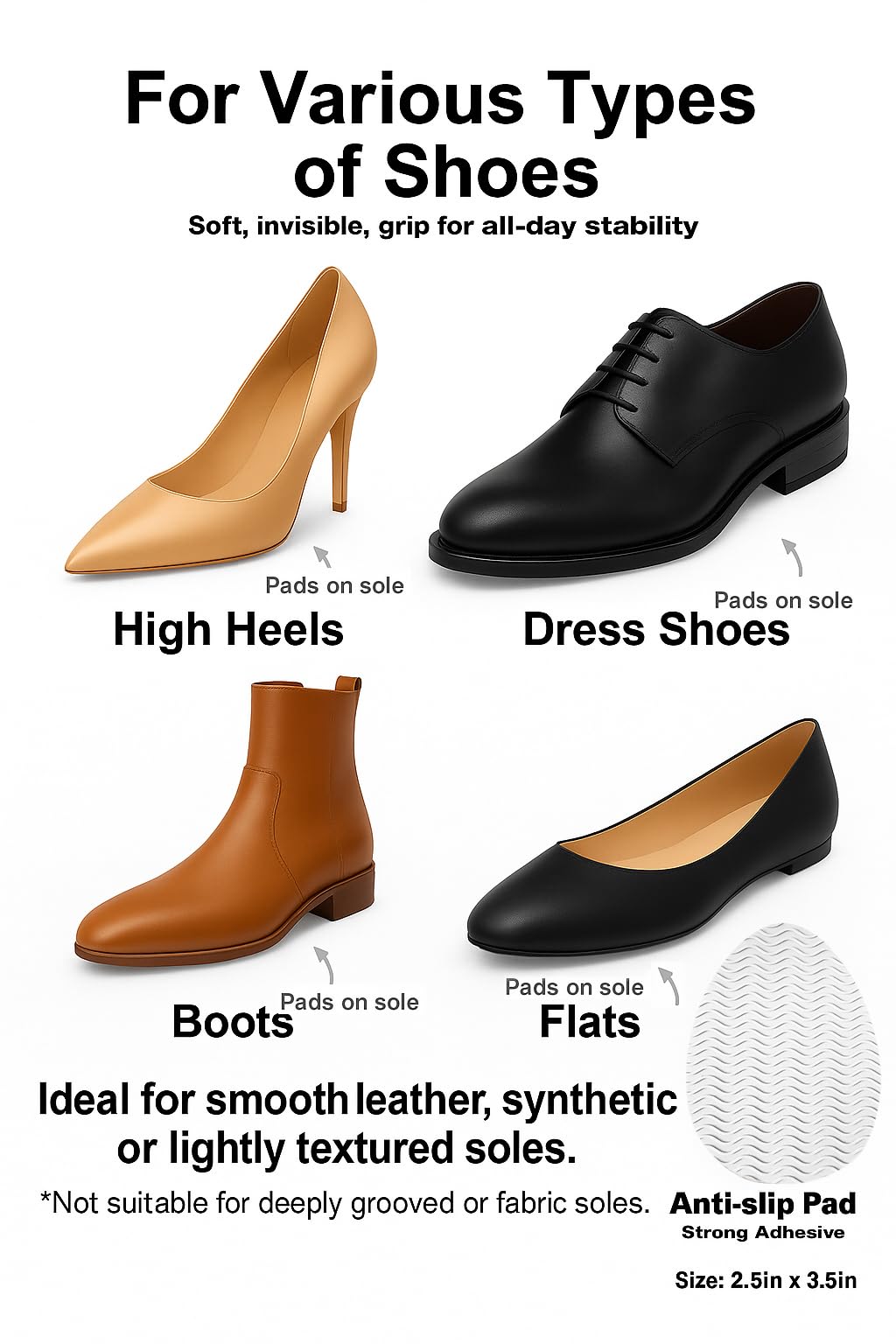 Hockydis uso ideal para bodas y eventos con Tacones.