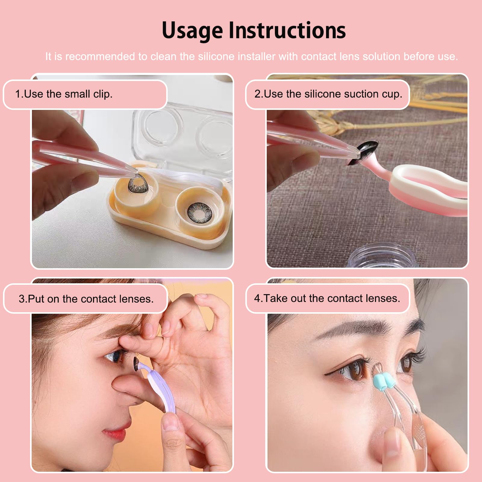 Hodyludy contact lens case for secure storage