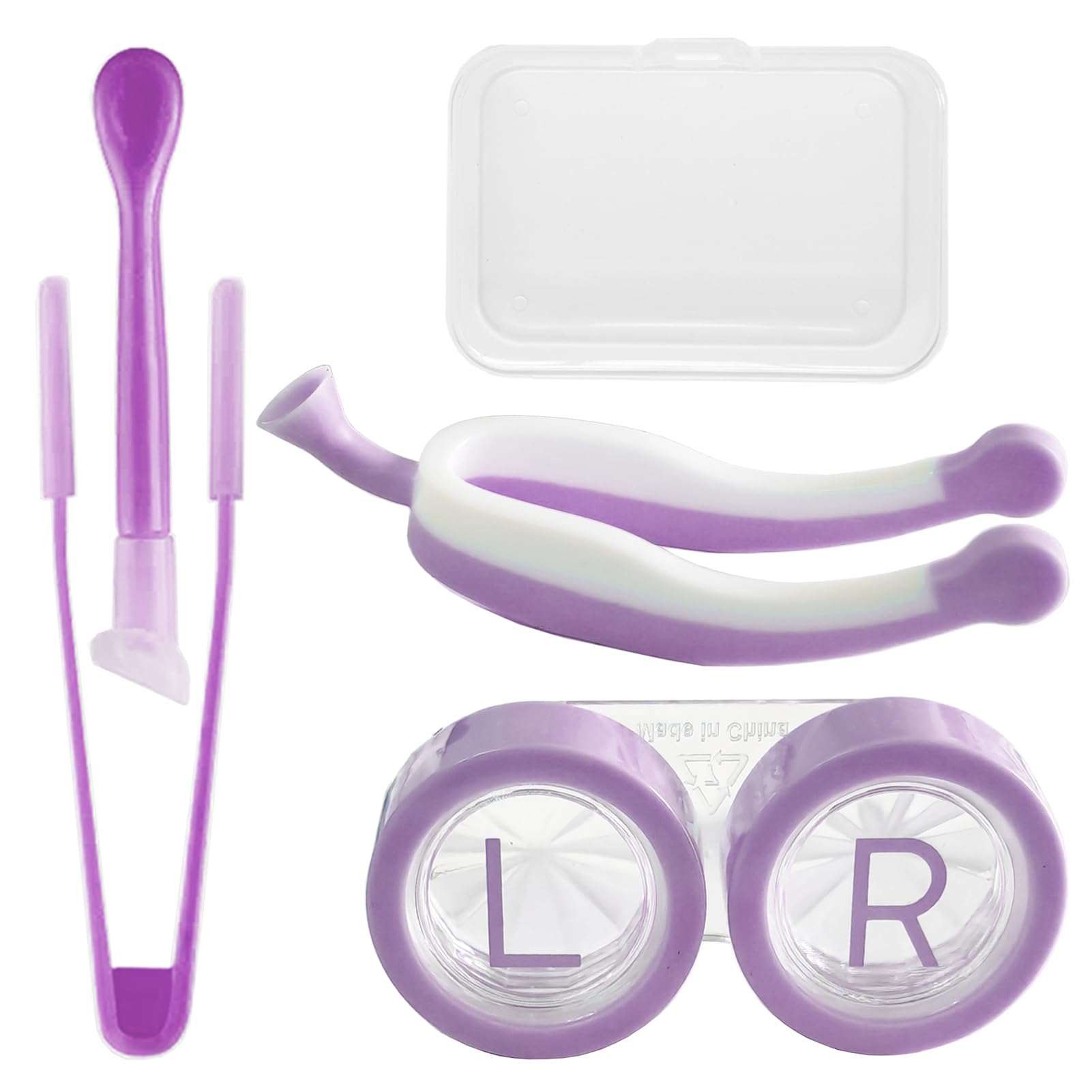 Hodyludy soft lens insertion tool with suction cup for easy placement