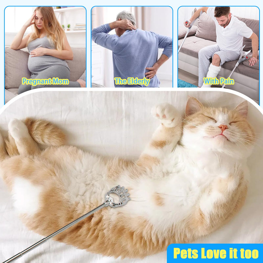 HOFASON back scratcher is compact and portable for home or travel.