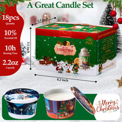 HOFOGOTOWIN portable candle tin demonstrates an 8-hour burn perfect for travel and work.