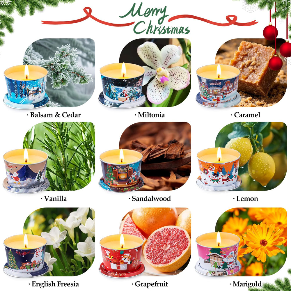 HOFOGOTOWIN soy wax candles with 10% essential oils for lasting, clean fragrance.