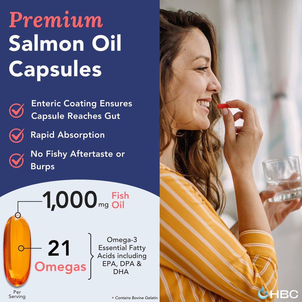 Hofseth BioCare Omega-3 bottle pour showing convenient dosing at home.