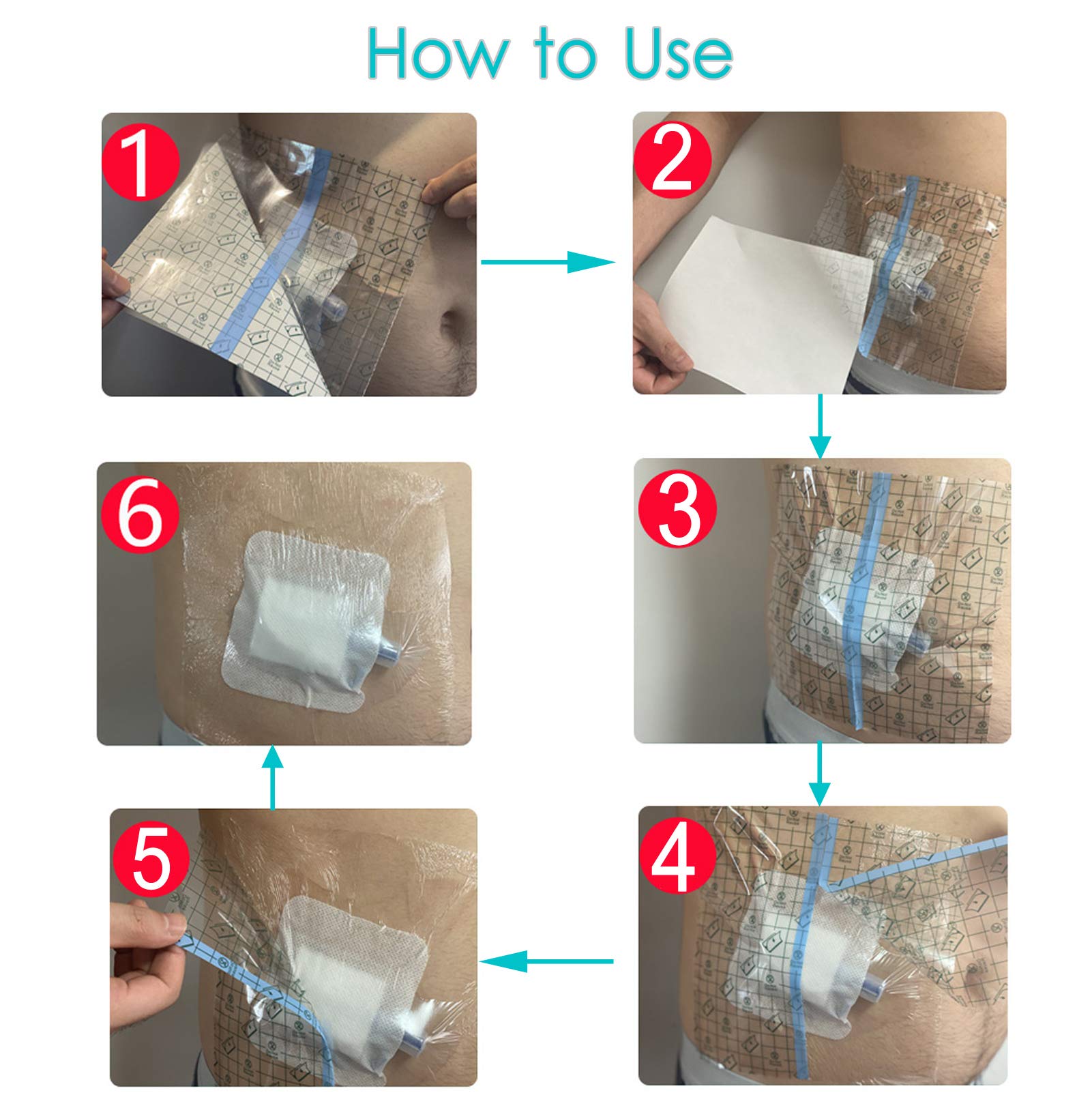 Hola Health disposable moisture barrier offers a reliable shower shield daily