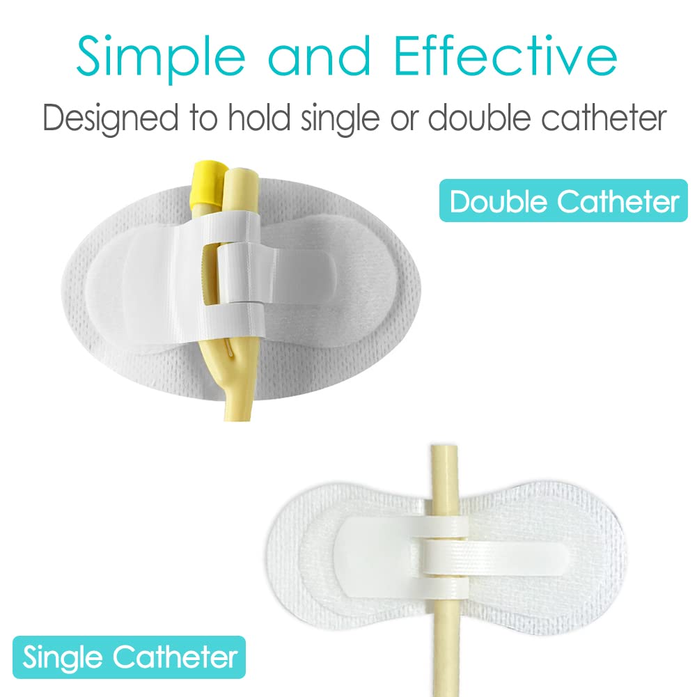 Hola Health Foley catheter adhesive pad offers skin friendly securement.
