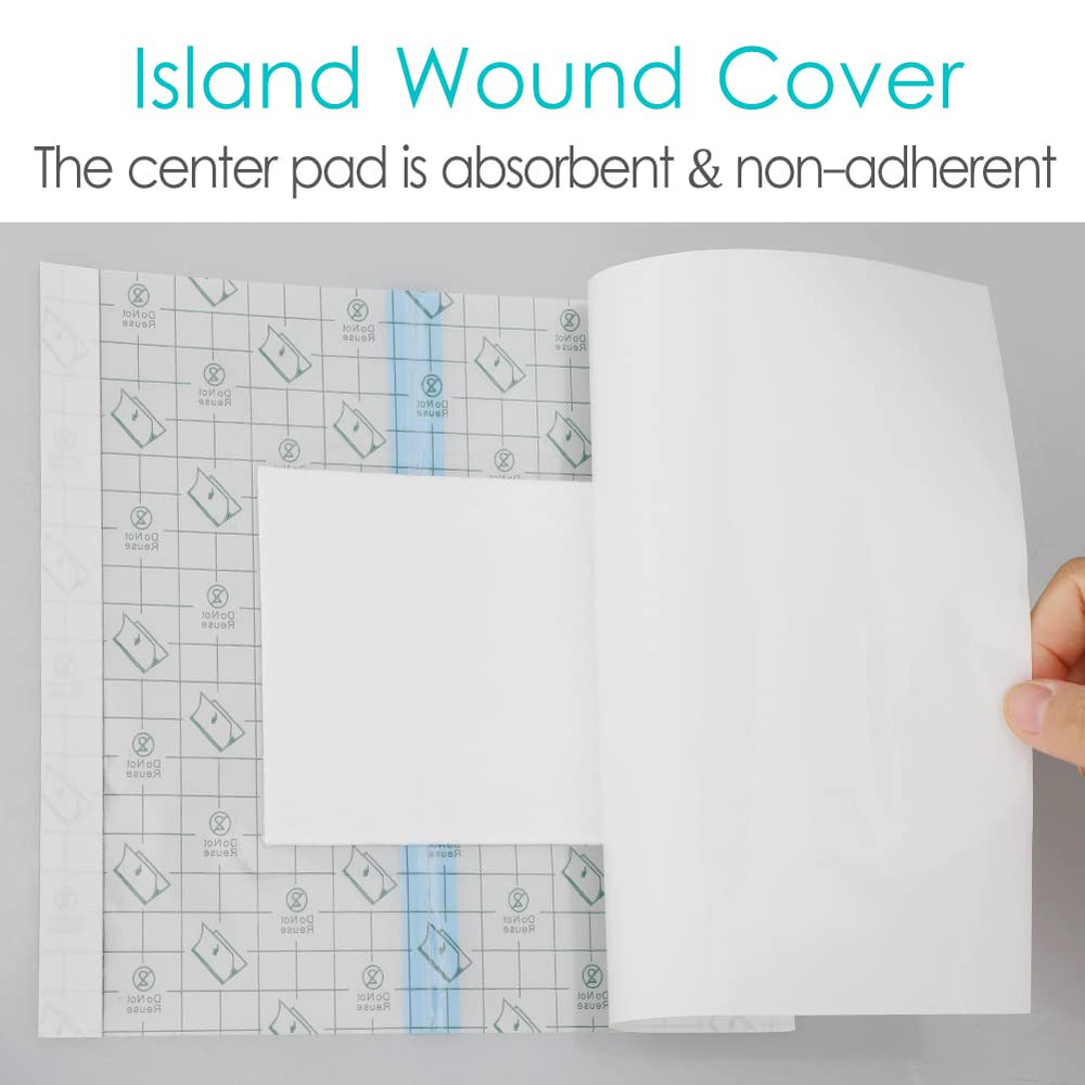 Hola Health G-tube shield ensures a dry area around the feeding tube