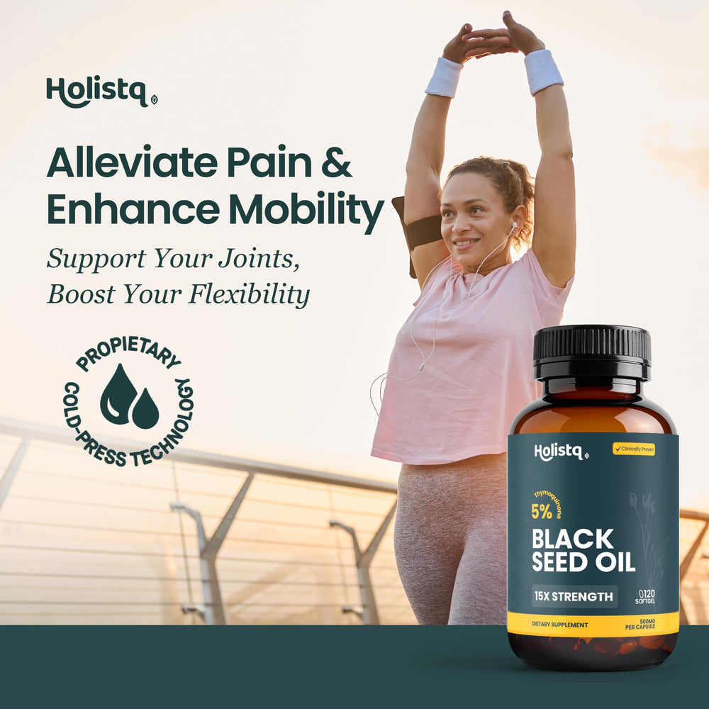 HOLISTQ easy-to-swallow capsules without aftertaste.