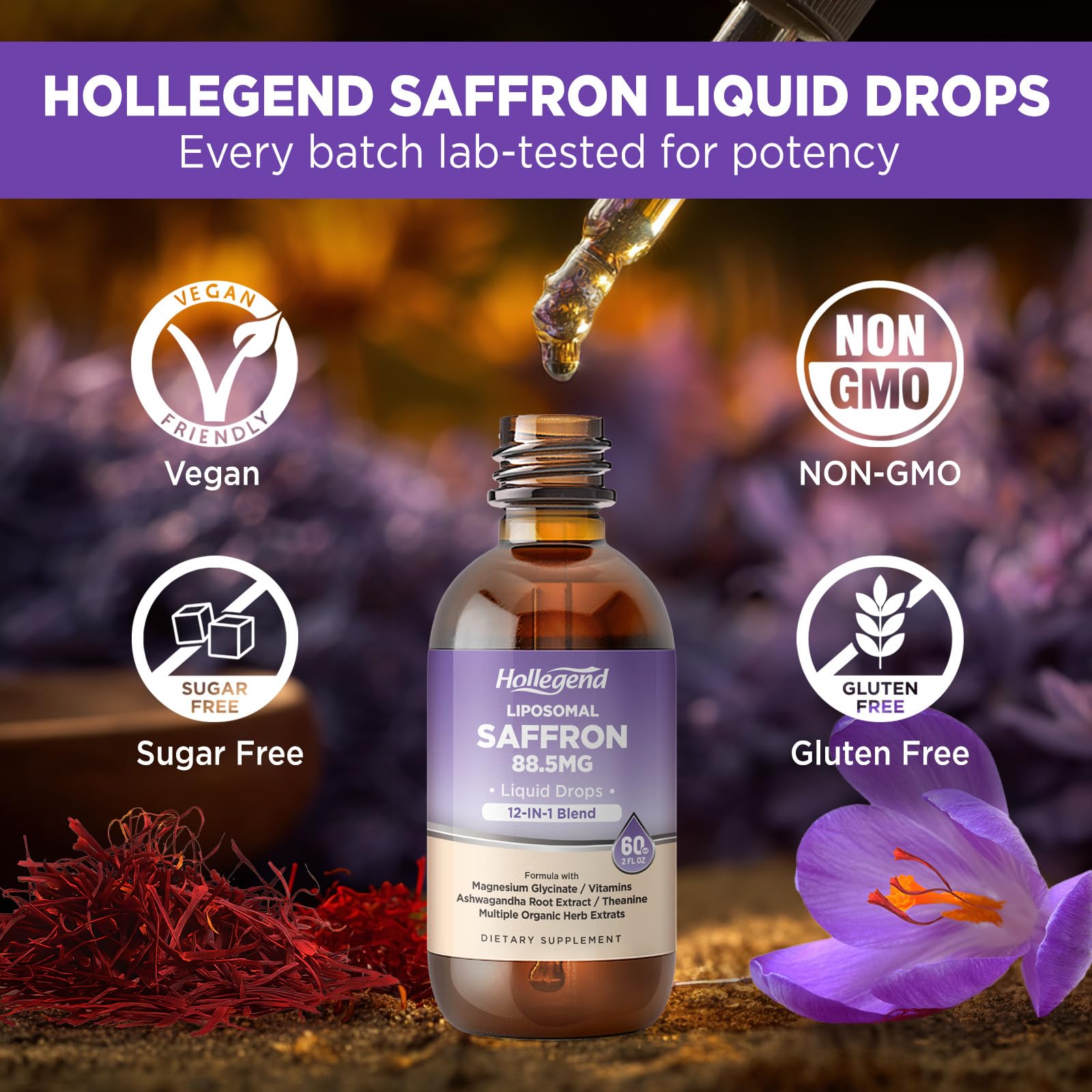 HOLLEGEND drops being prepared for quick-use focus and energy