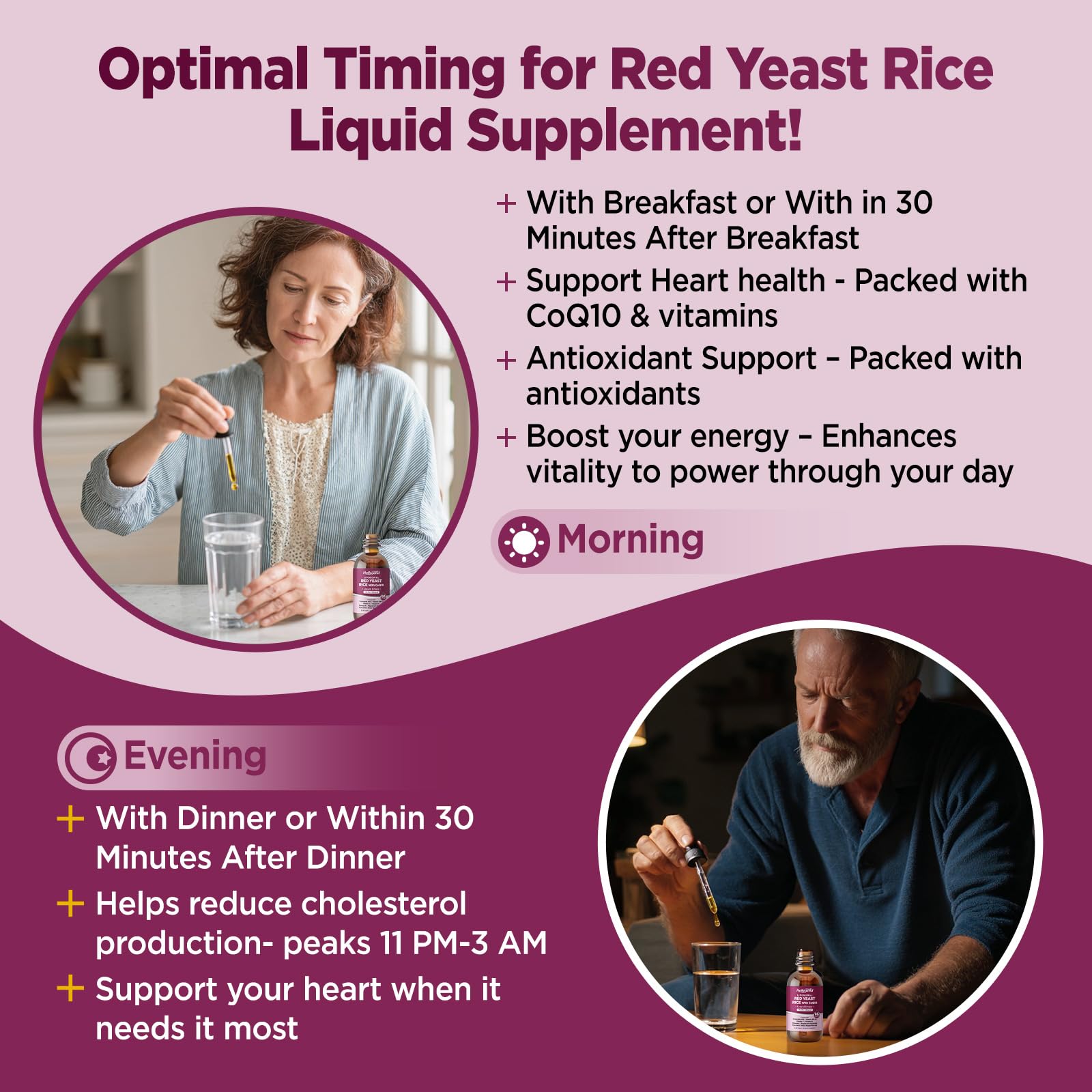 HOLLEGEND organic vegan red yeast rice ingredients label for clean plant-based nutrition