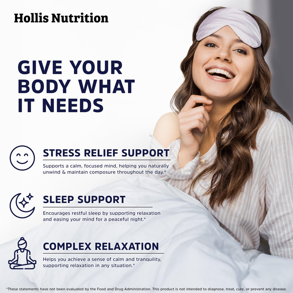 Sleep Fairy capsules closeup highlights magnesium glycinate and botanical blend.