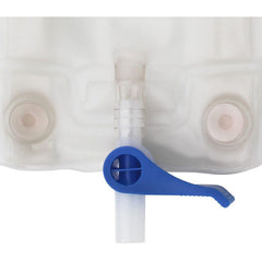 Hollister 9814 leg bag featuring an easy-to-operate drain valve for convenient emptying.