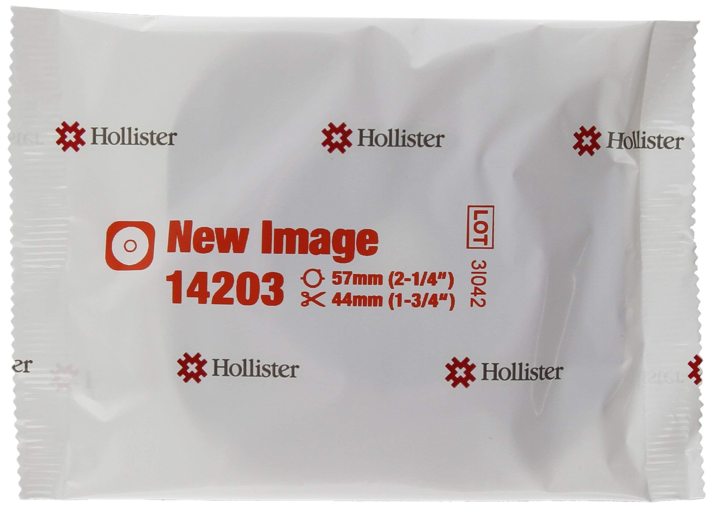 Hollister New Image flat-cut-to-fit barrier with 2-1/4-inch flange for secure adhesion.