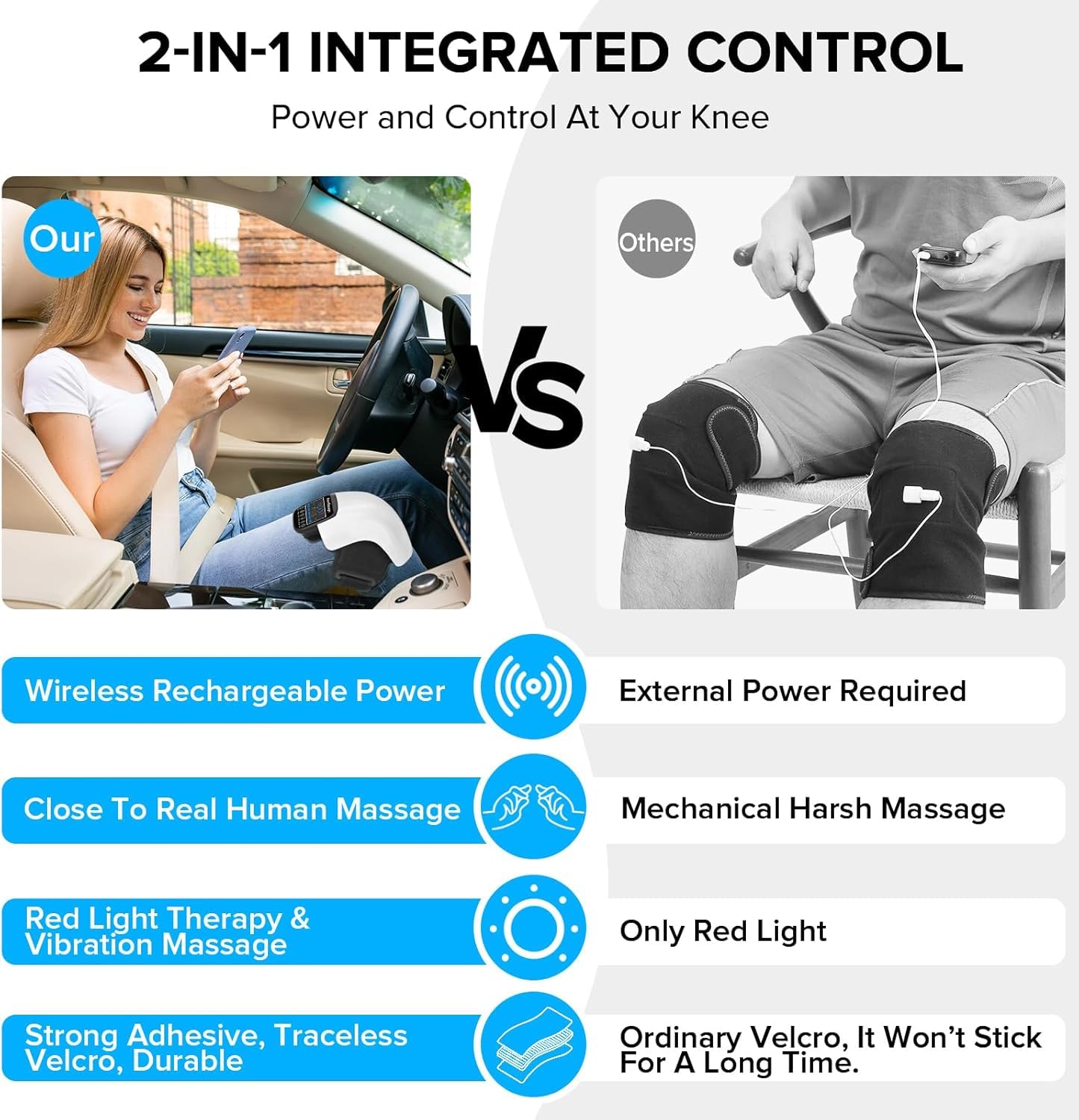 HOLLOII knee massager gift-ready packaging ideal for gifting