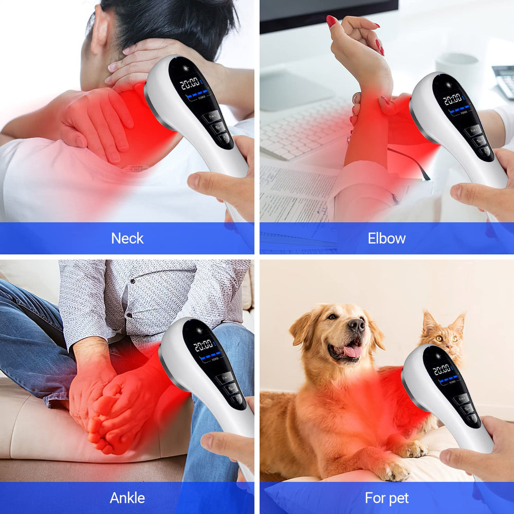 Holsn portable red light device for travel-friendly at-home use.