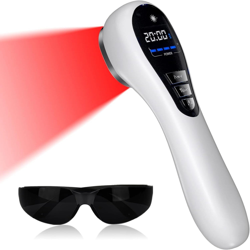 Holsn red light therapy device front view for at-home muscle relief.