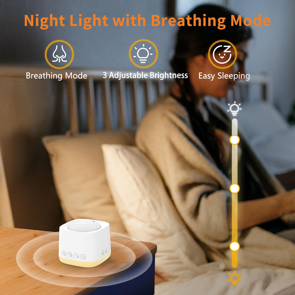 HOMEBEST 16 soothing sounds paired with amber light for sleep