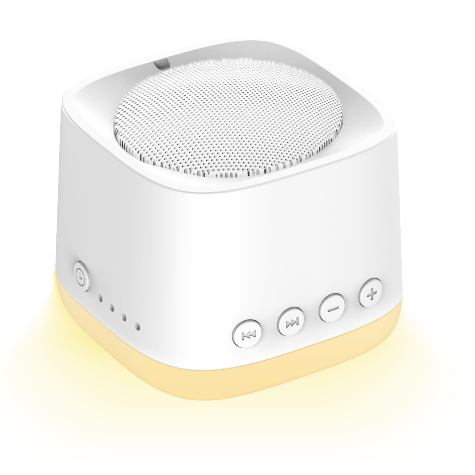 HOMEBEST amber breathing night light with soothing sounds for travel