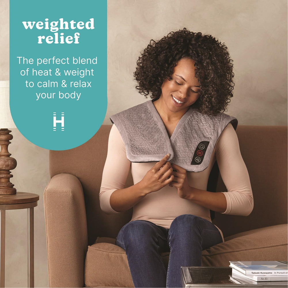 Homedics Comfort Pro Elite soft fabric close-up shows plush comfort