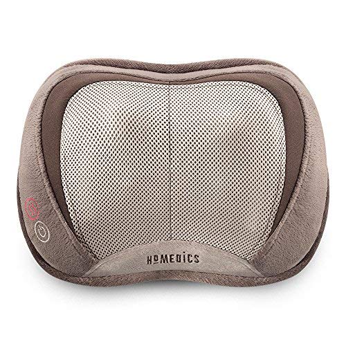 HoMedics optional heat feature enhances relaxation during massage sessions.