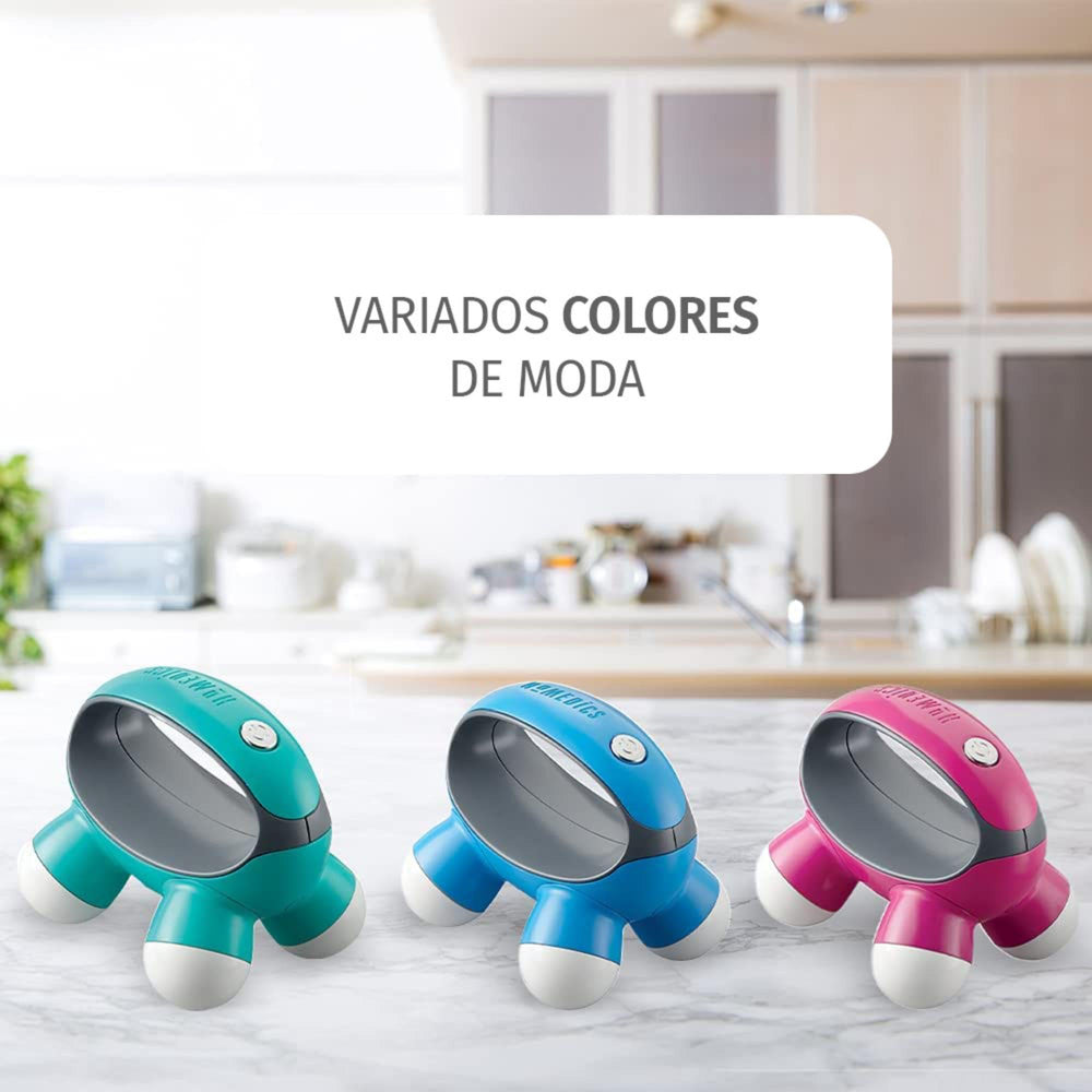 HoMedics Quatro Mini masaje para cuello y hombros aliviando tensión