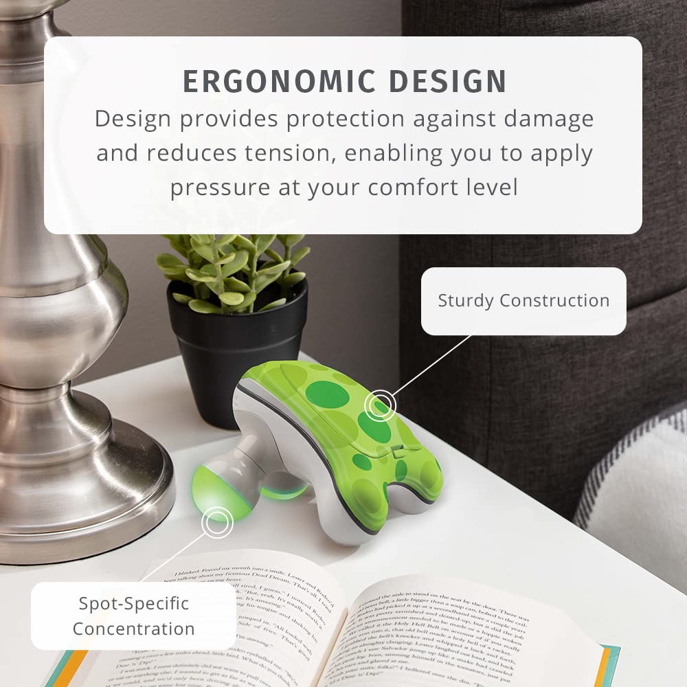 Ribbit massager arrives with 3 AAA batteries included