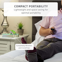 Four-node vibration layout on HoMedics Ribbit massager for targeted relief
