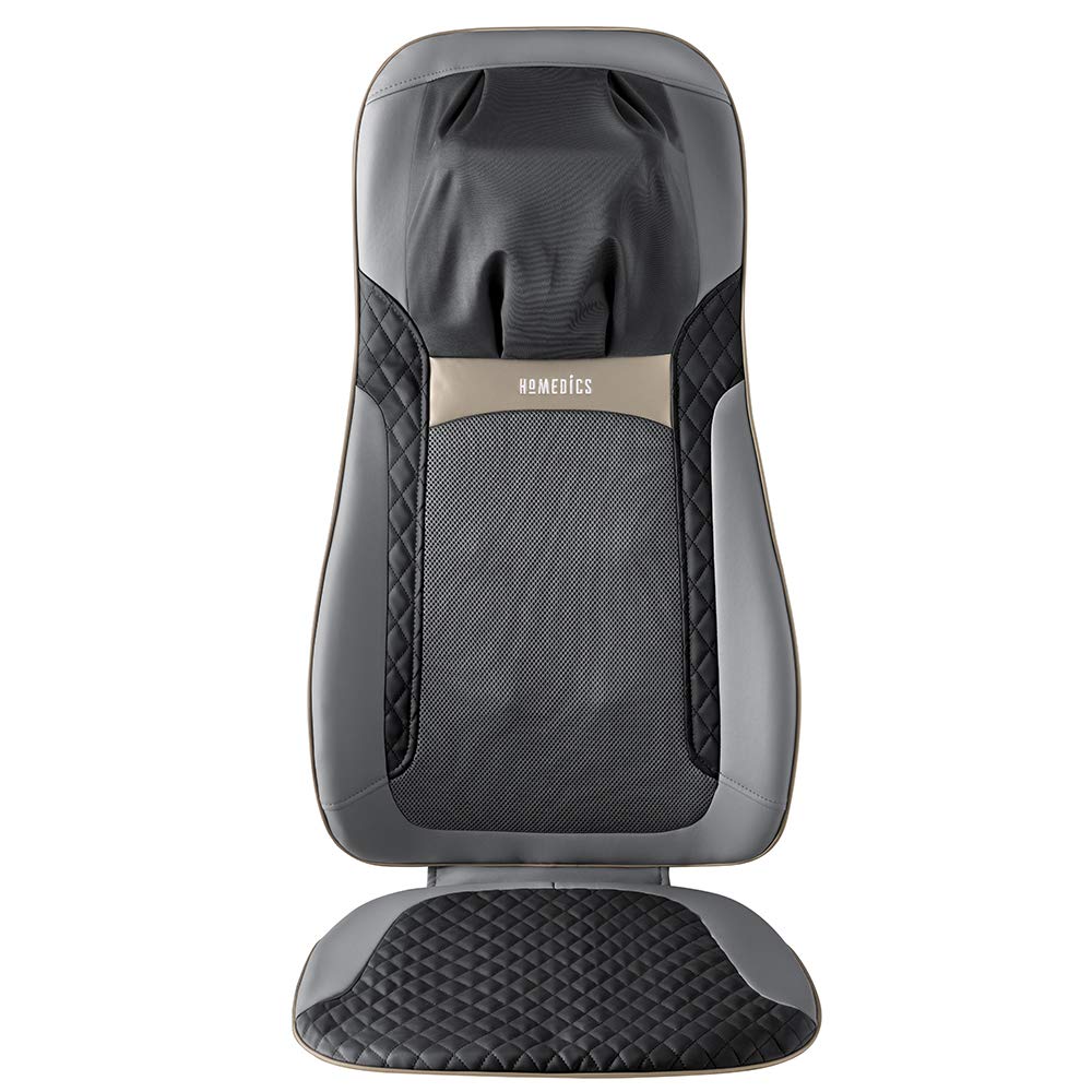 Rolling massage style with adjustable width on the HoMedics cushion