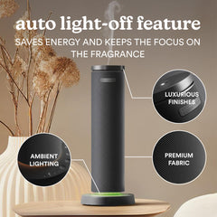 Homedics SereneScent diffuser with 3 mist levels for customizable scent