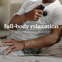 HoMedics massager with attachments set for customized deep-tissue relief