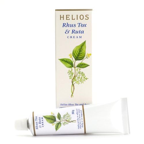 30g tube of Homeopathy World Rhus Tox and Ruta Cream travel-ready for on-the-go care