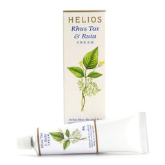 Homeopathy World Rhus Tox and Ruta Cream tube close-up for easy topical care