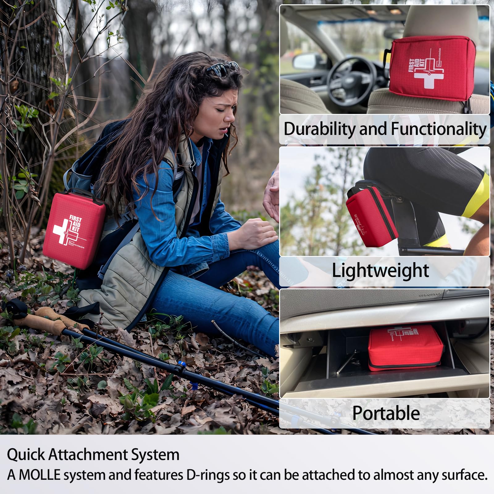 Homestockplus durable 600D polyester shell withstands travel and outdoor use.