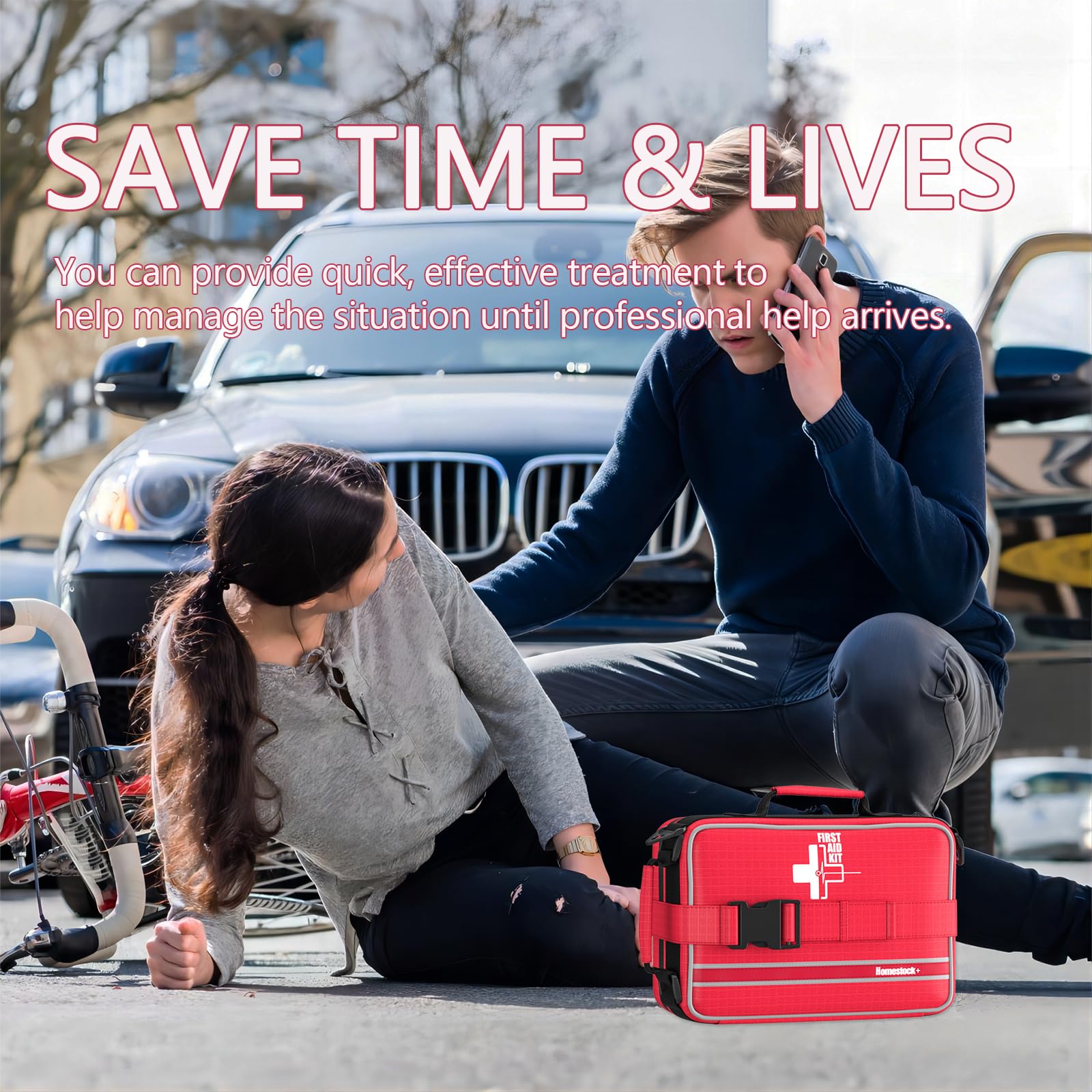 Homestockplus reflective strips improve visibility during low light emergencies