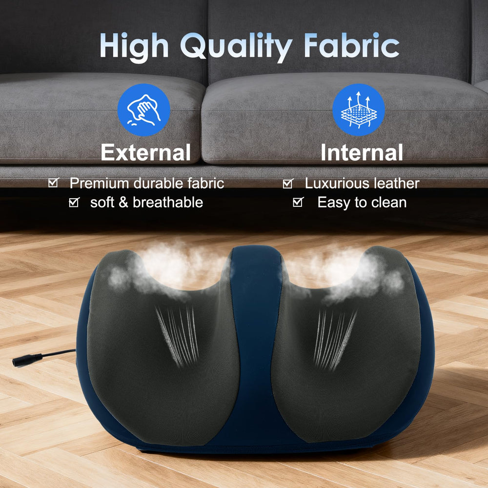 Homesy massager covers thighs and arms for full lower body relief