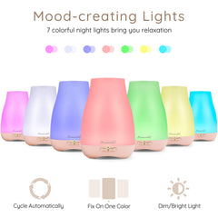 Adjustable mist modes on Homeweeks diffuser for versatile diffusion