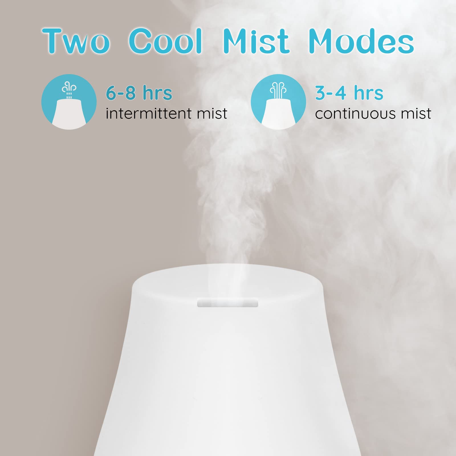 Homeweeks diffuser bedroom setup with ambient lighting and aroma