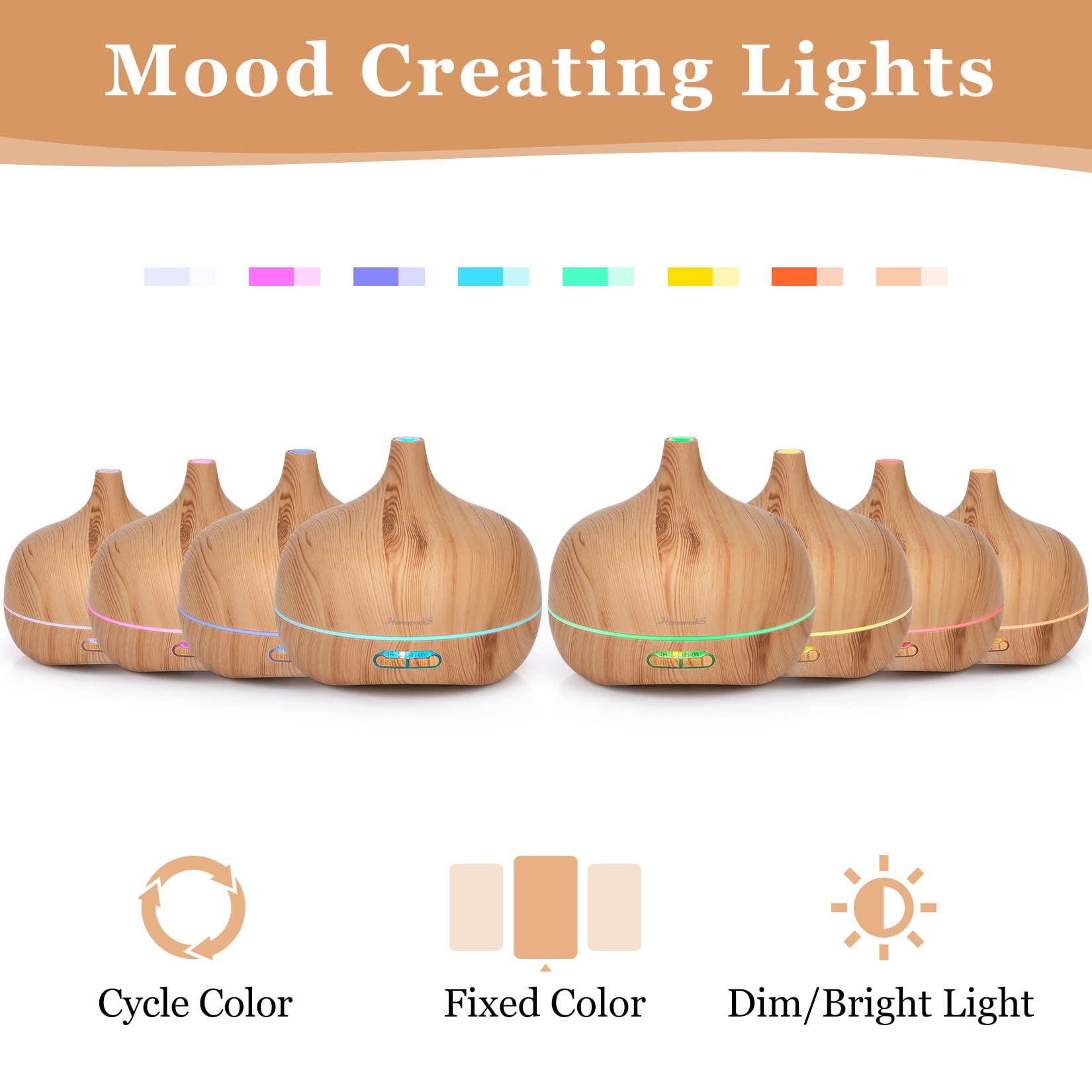 Homeweeks diffuser arrives with oils included to start aromatherapy.