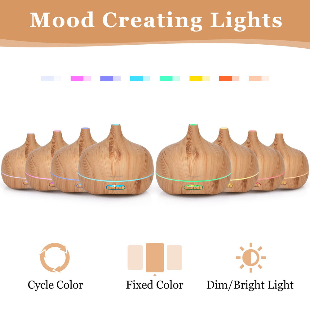 Homeweeks diffuser arrives with oils included to start aromatherapy.