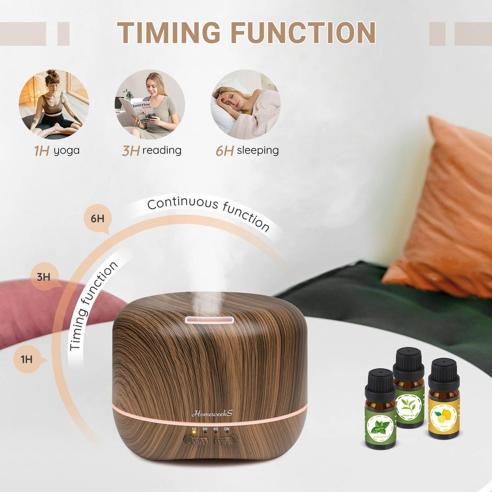 Homeweeks diffuser doubles as a gentle night light
