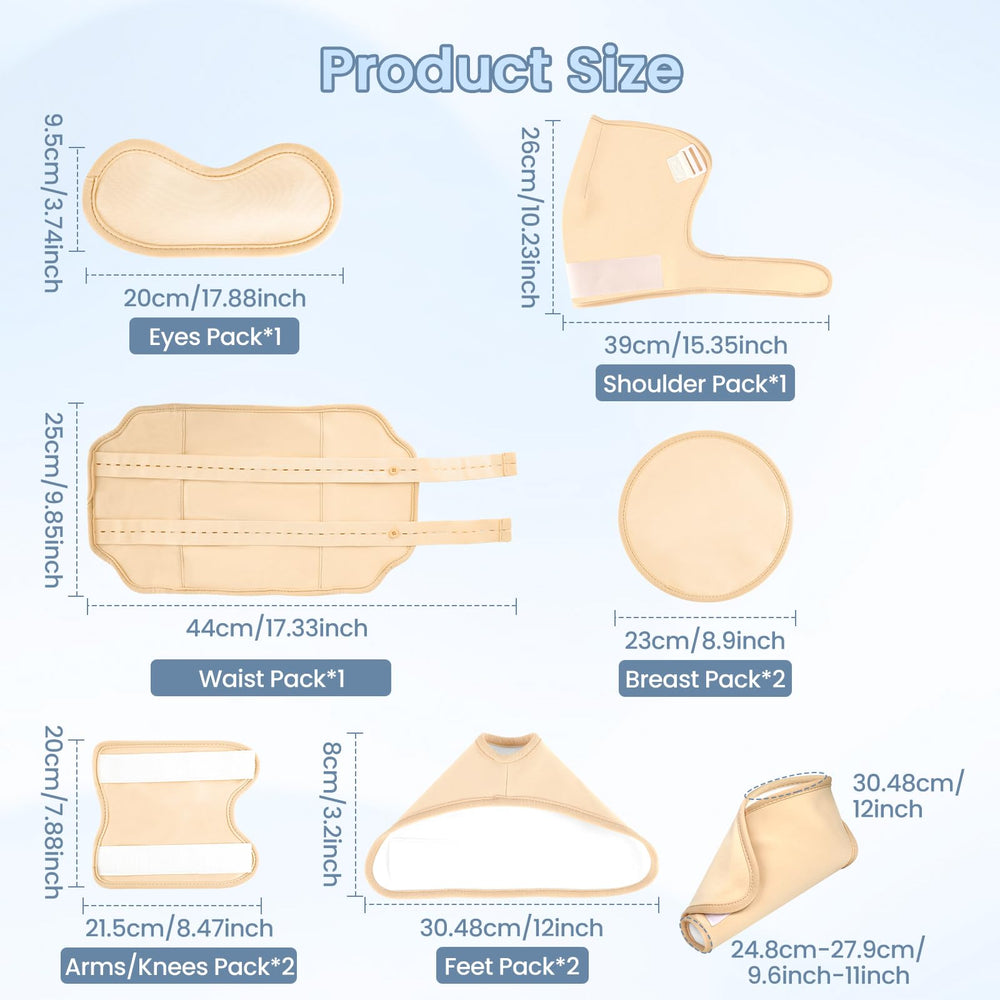 HOMHOW second foot wrap for complete lower-leg warmth