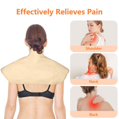 HOMPPICK castor oil pack breast wrap for targeted coverage
